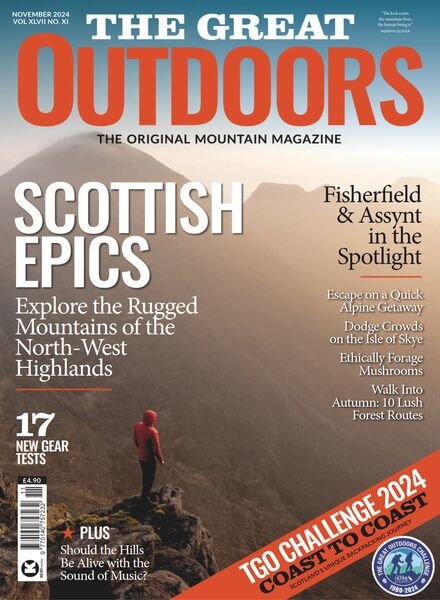 The Great Outdoors – November 2024 Cover