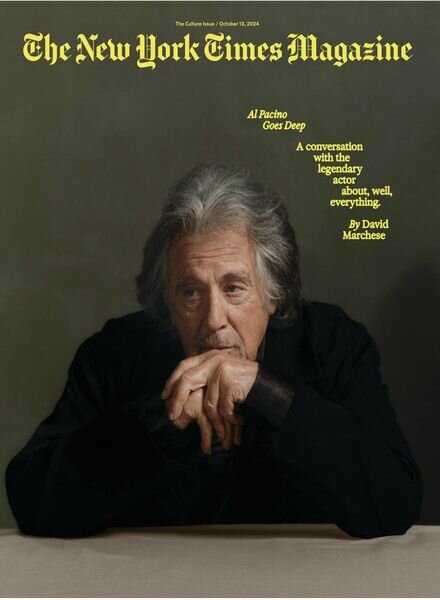 The New York Times Magazine – 13 October 2024 Cover