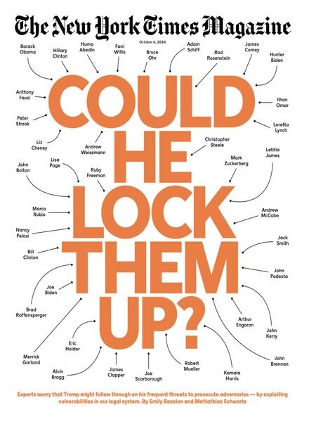 The New York Times Magazine – 6 October 2024 Cover