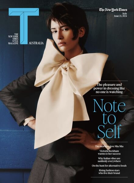The New York Times Style Magazine Australia – Issue 23 2024 Cover