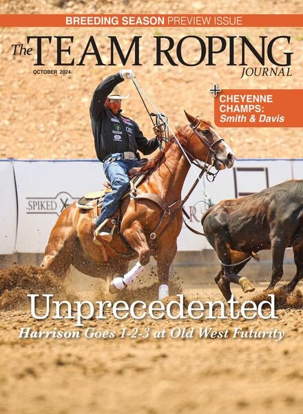 The Team Roping Journal – October 2024 Cover