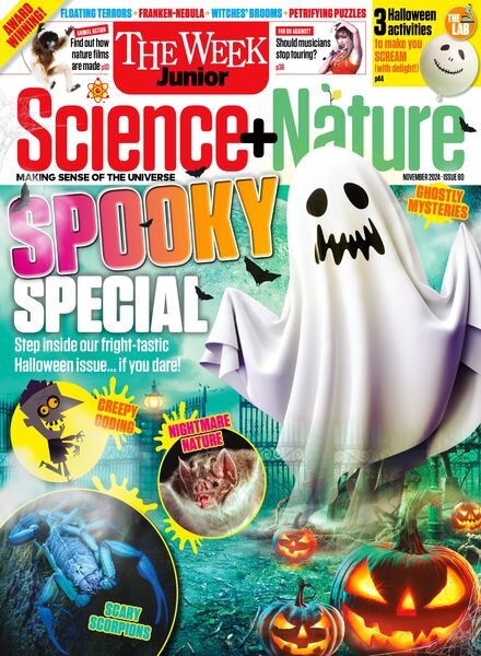 The Week Junior Science+Nature UK – November 2024 Cover
