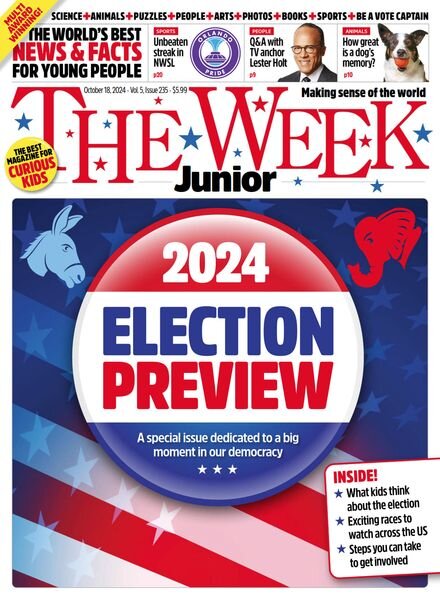The Week Junior USA – 18 October 2024 Cover