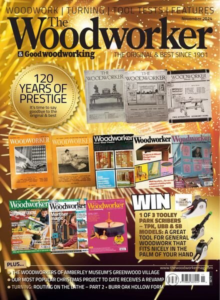 The Woodworker & Woodturner – November 2024 Cover