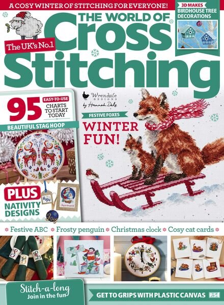 The World of Cross Stitching – December 2024 Cover
