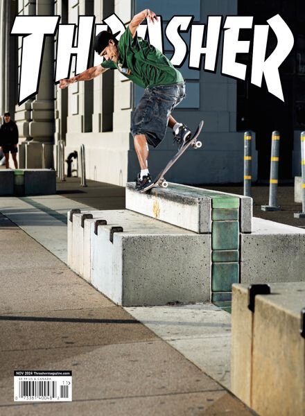Thrasher Skateboard – November 2024 Cover