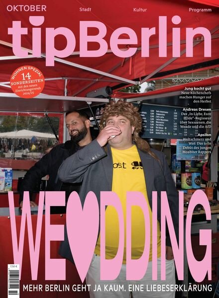 tip Berlin – Oktober 2024 Cover