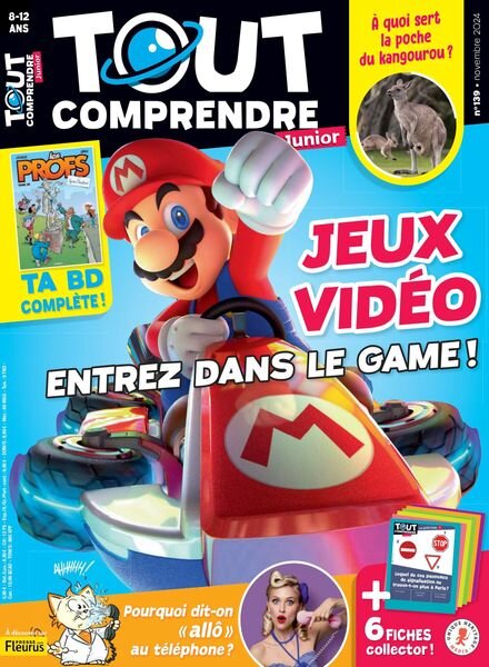 Tout Comprendre Junior – Novembre 2024 Cover