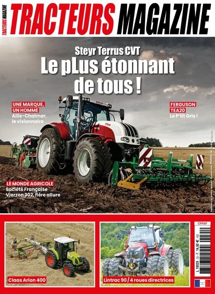 Tracteurs Magazine – Octobre-Novembre-Decembre 2024 Cover