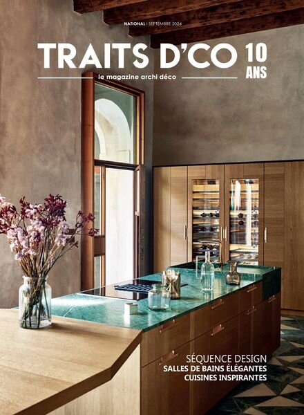 Traits D’co Magazine – Septembre 2024 Cover