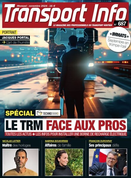 Transport Info – Novembre 2024 Cover
