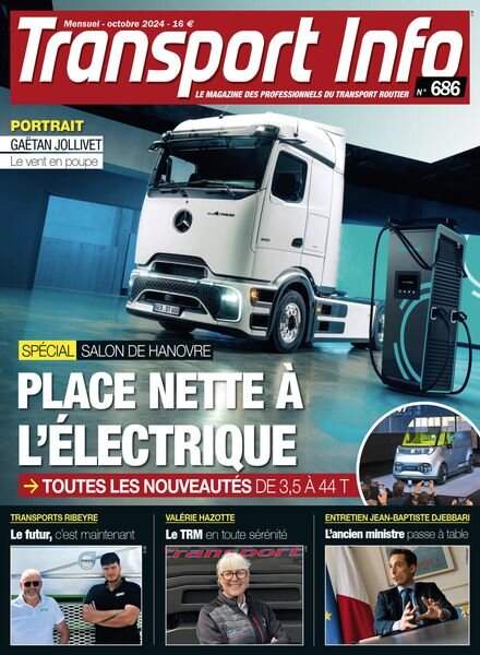 Transport Info – Octobre 2024 Cover