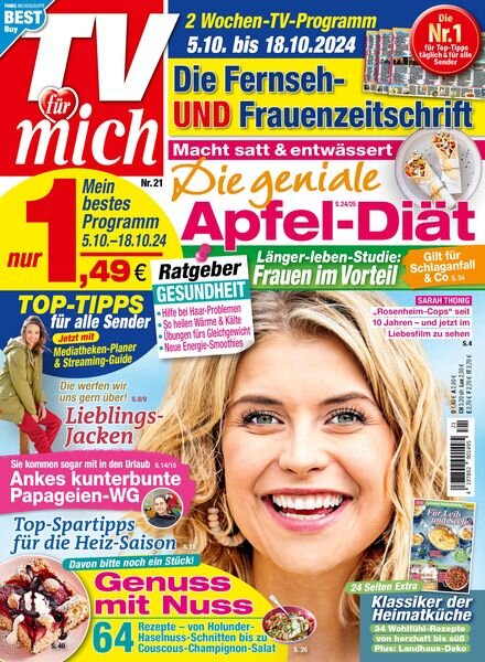 TV fur mich – 26 September 2024 Cover