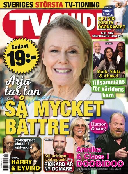 TV-guiden – 30 September 2024 Cover