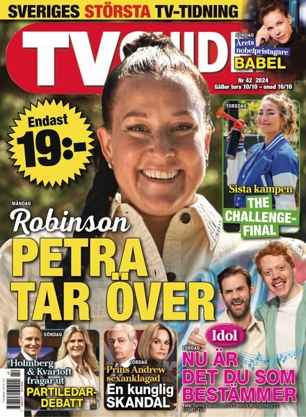 TV-guiden – 7 Oktober 2024 Cover