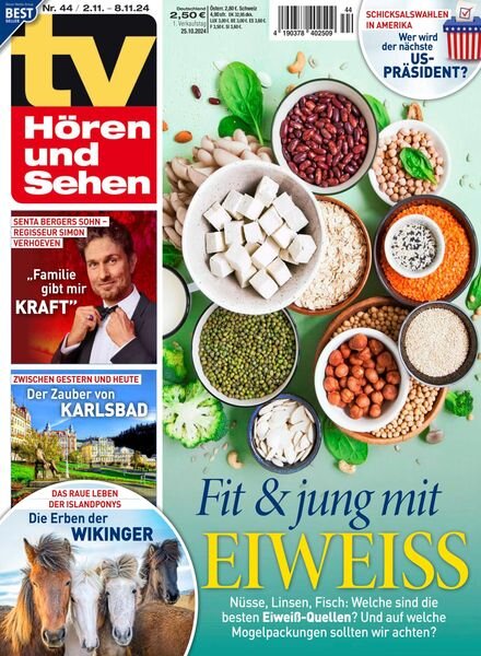 TV Horen und Sehen – 25 Oktober 2024 Cover