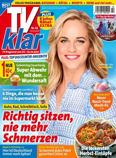 TV Klar – 10 Oktober 2024 Cover