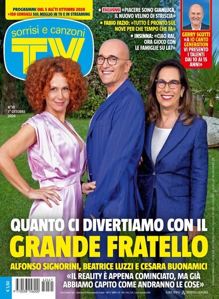 TV Sorrisi e Canzoni – 1 Ottobre 2024 Cover