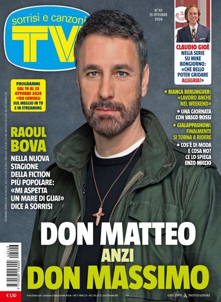 TV Sorrisi e Canzoni – 15 Ottobre 2024 Cover