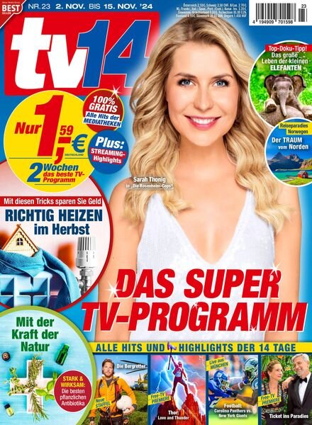TV14 – 24 Oktober 2024 Cover
