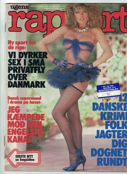 Ugens Rapport – Nr 41 1986 Cover
