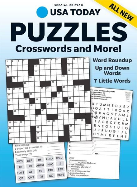USA Today Puzzles – Crosswords and More n 2 2024 Cover