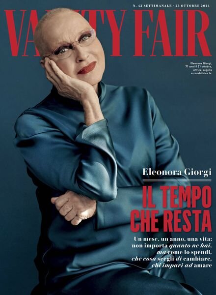 Vanity Fair Italia – 23 Ottobre 2024 Cover