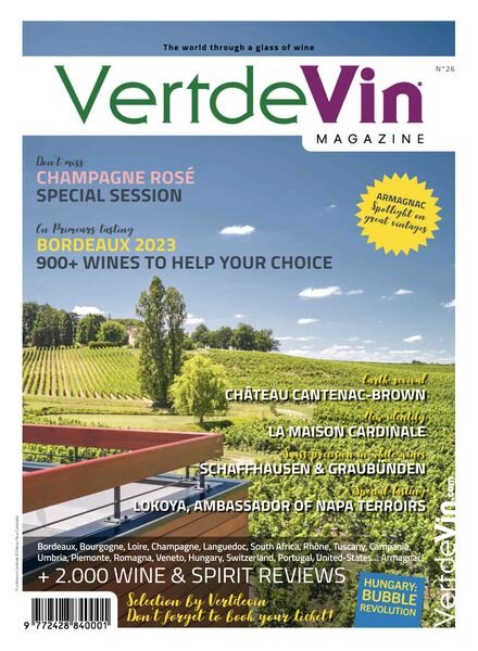 VertdeVin Magazine – Summer 2024 Cover