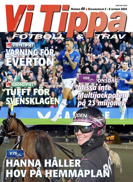 Vi Tippa – 1 Oktober 2024 Cover
