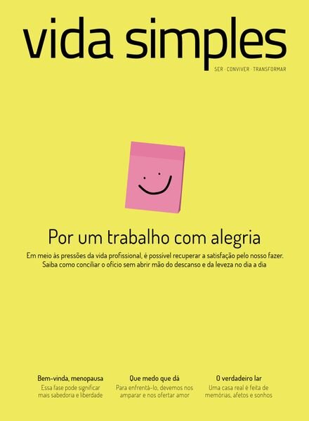 Vida Simples – Outubro 2024 Cover