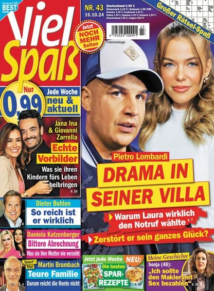 Viel Spass – 16 Oktober 2024 Cover