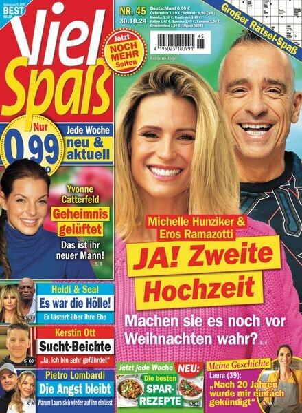 Viel Spass – 30 Oktober 2024 Cover