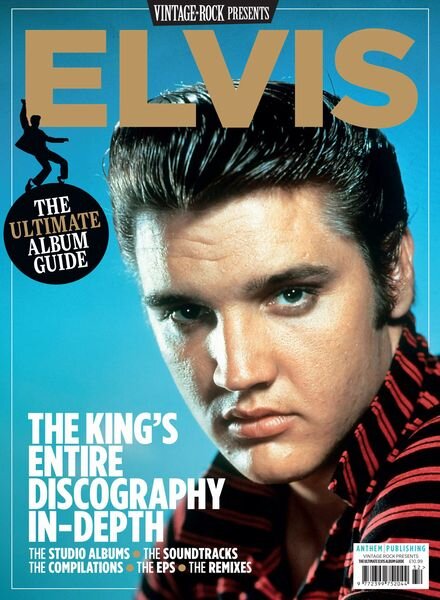 Vintage Rock Presents – Elvis The Ultimate Album Guide – October 2024 Cover