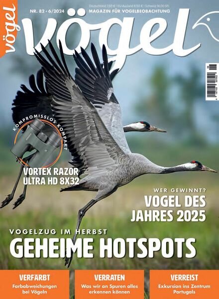 Vogel Magazin – September 2024 Cover