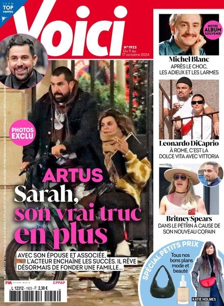 Voici – 11 Octobre 2024 Cover