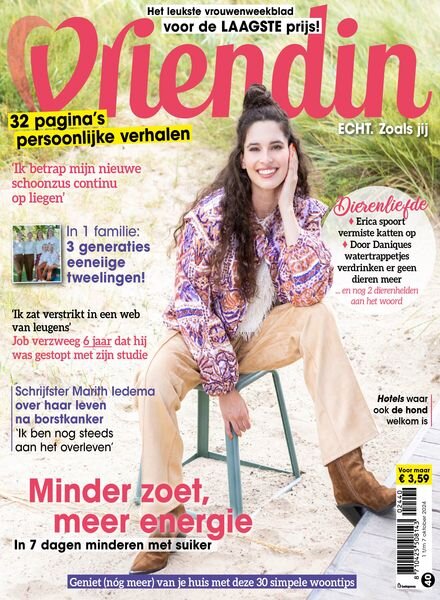 Vriendin – 1 Oktober 2024 Cover