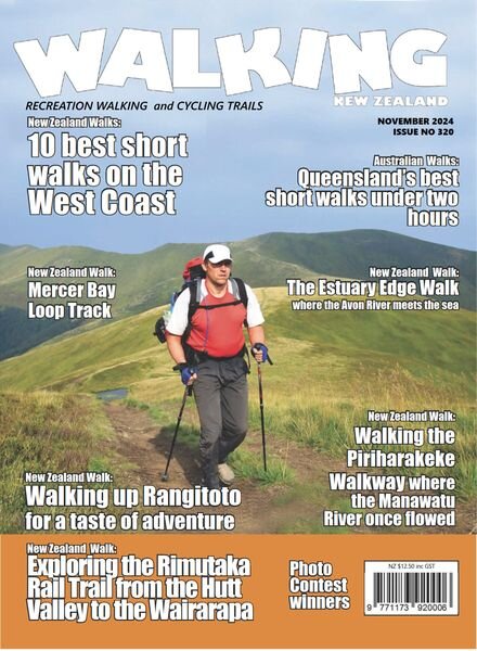 Walking New Zealand – November 2024 Cover