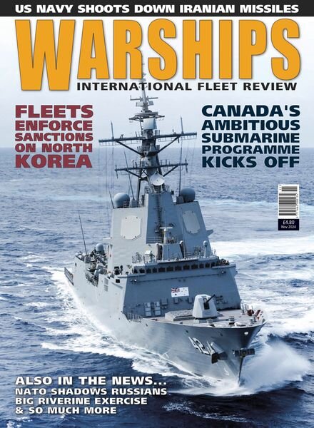 Warships International Fleet Review – November 2024 Cover