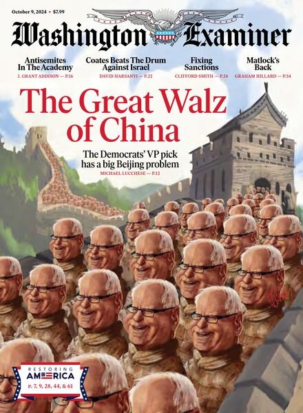 Washington Examiner – October 9 2024 Cover