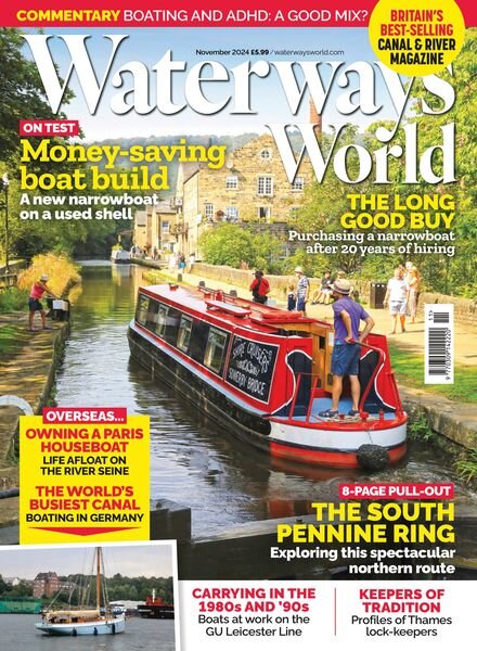 Waterways World – November 2024 Cover