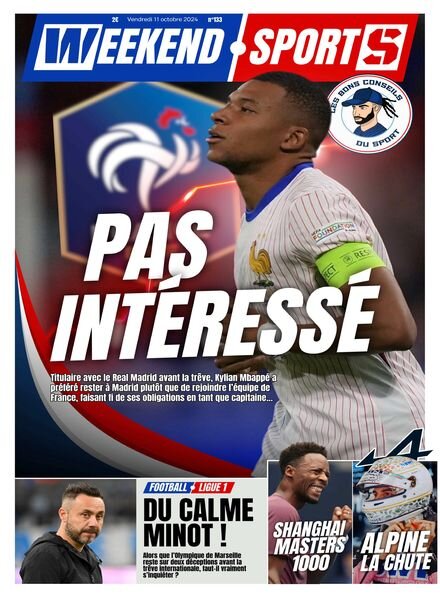 Week-end Sports – 12 Octobre 2024 Cover