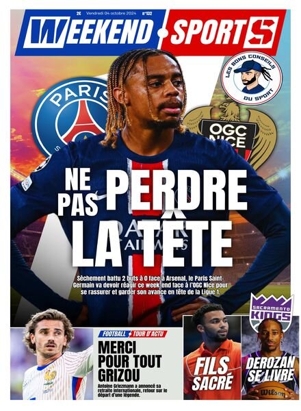 Week-end Sports – 4 Octobre 2024 Cover
