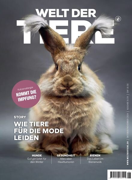 Welt der Tiere – Oktober-November 2024 Cover