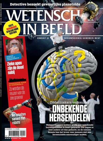 Wetenschap in Beeld – November 2024 Cover