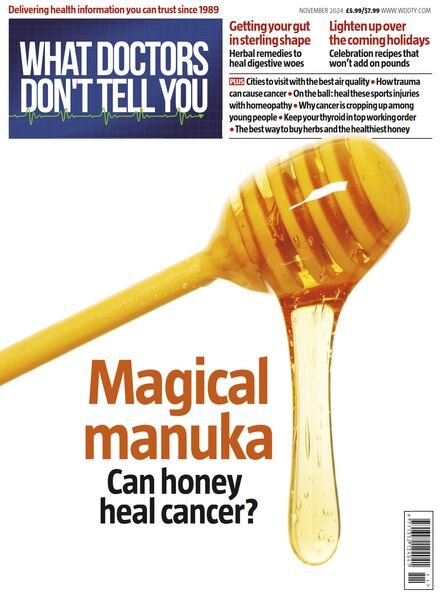 What Doctors Don’t Tell You UK – November 2024 Cover