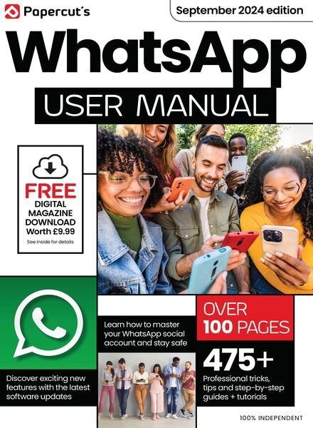 WhatsApp User Manual – September 2024 Cover