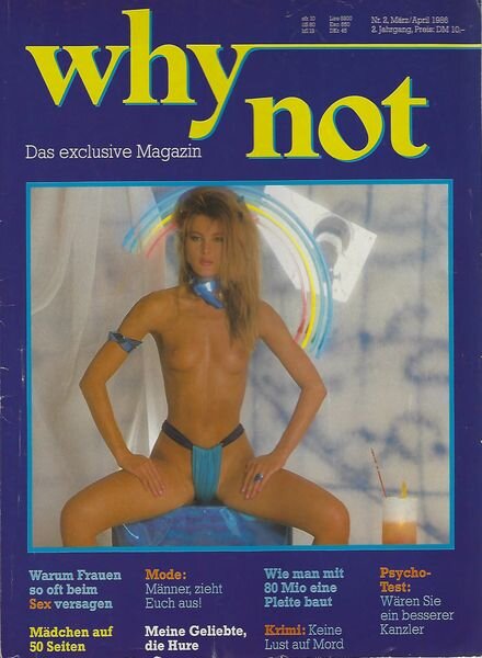 Why Not – Nr 2 Marz-April 1986 Cover