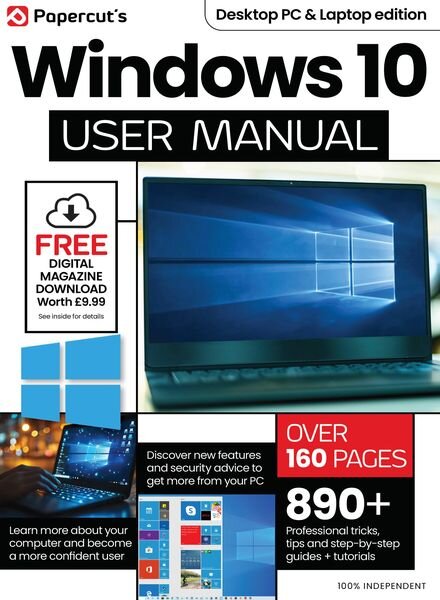 Windows 10 User Manual – Fall 2024 Cover