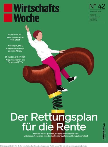 WirtschaftsWoche – 11 Oktober 2024 Cover