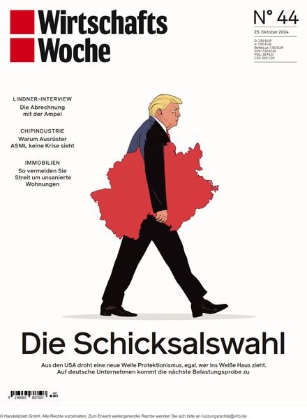 WirtschaftsWoche – 25 Oktober 2024 Cover